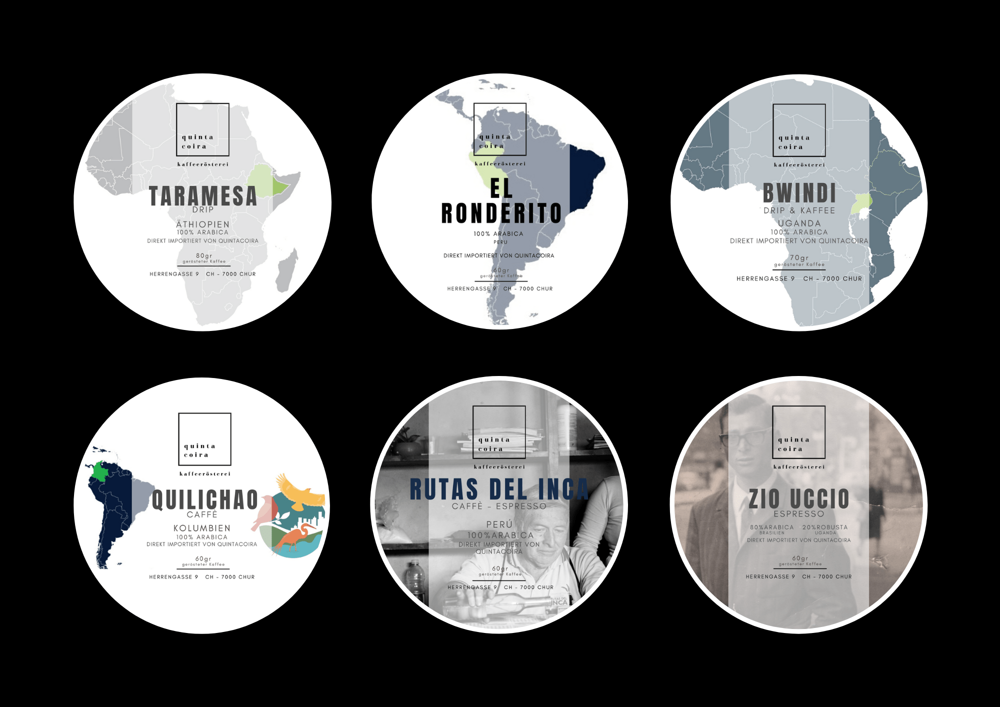 Gutscheine und Kaffeegeschenke - Quintacoira Coffee Shop