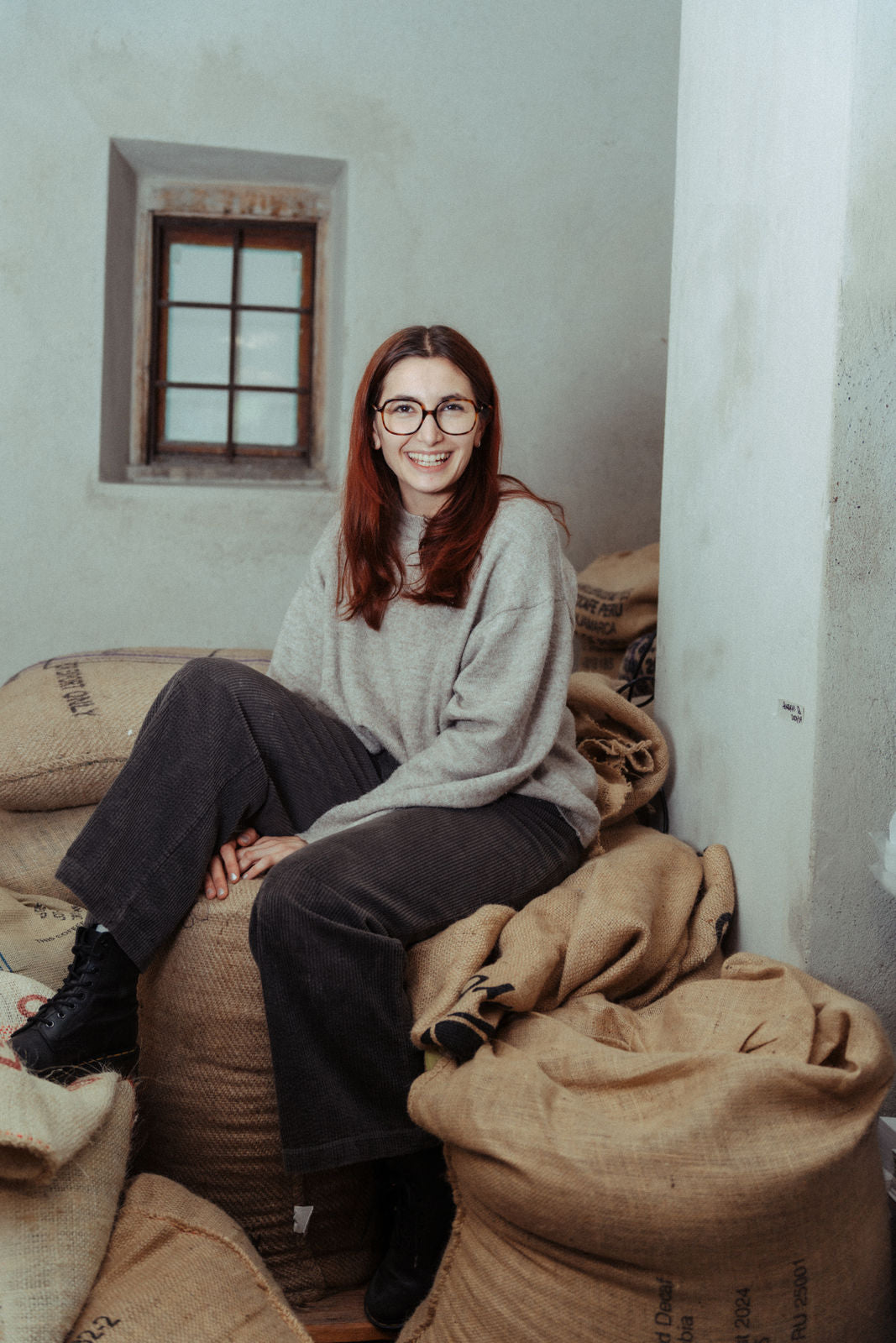 Ana Lee, lachende Barista im Quintacoira