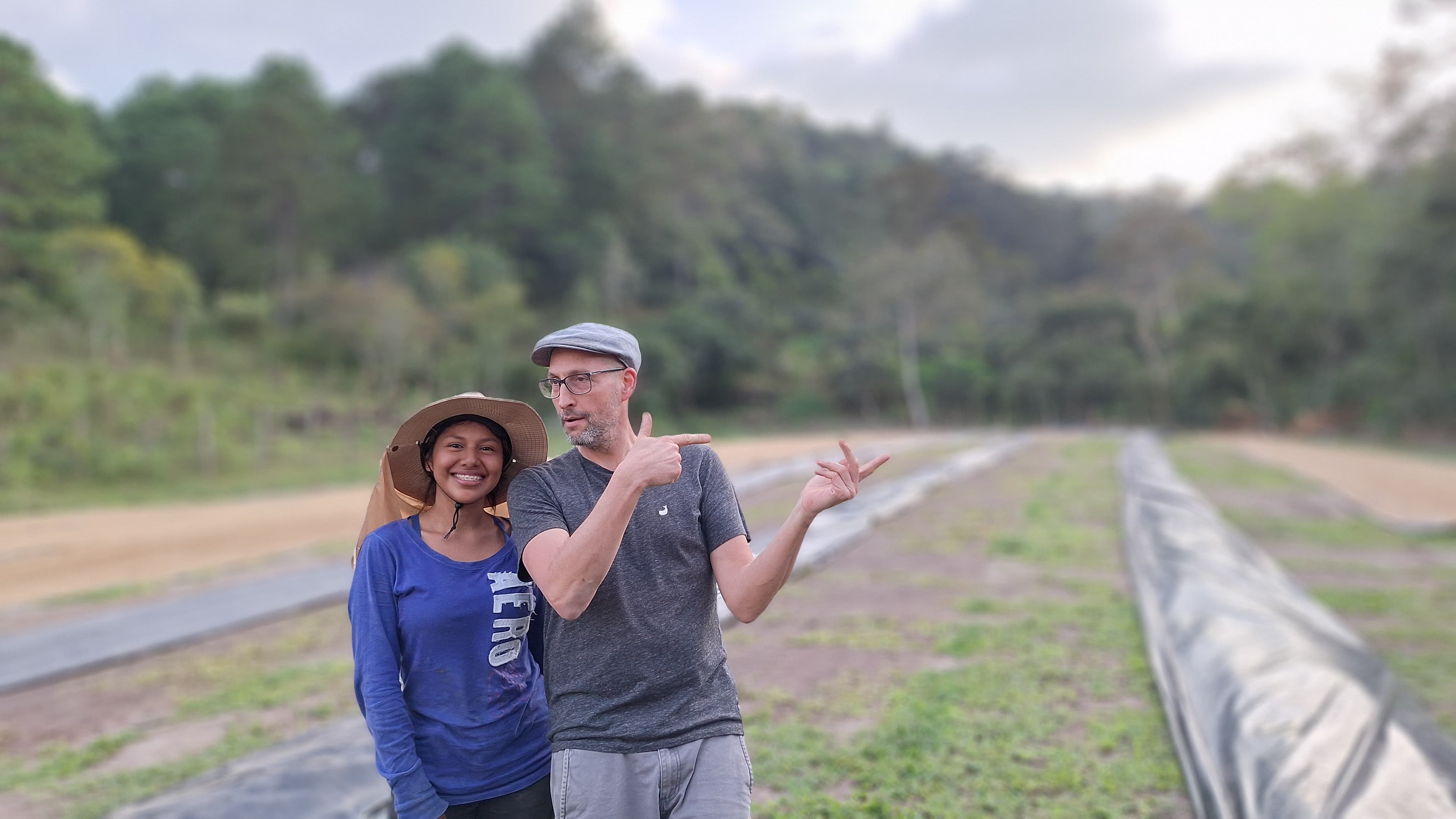Junge Kaffeeproduzentin, Aprolma Kooperative, Honduras