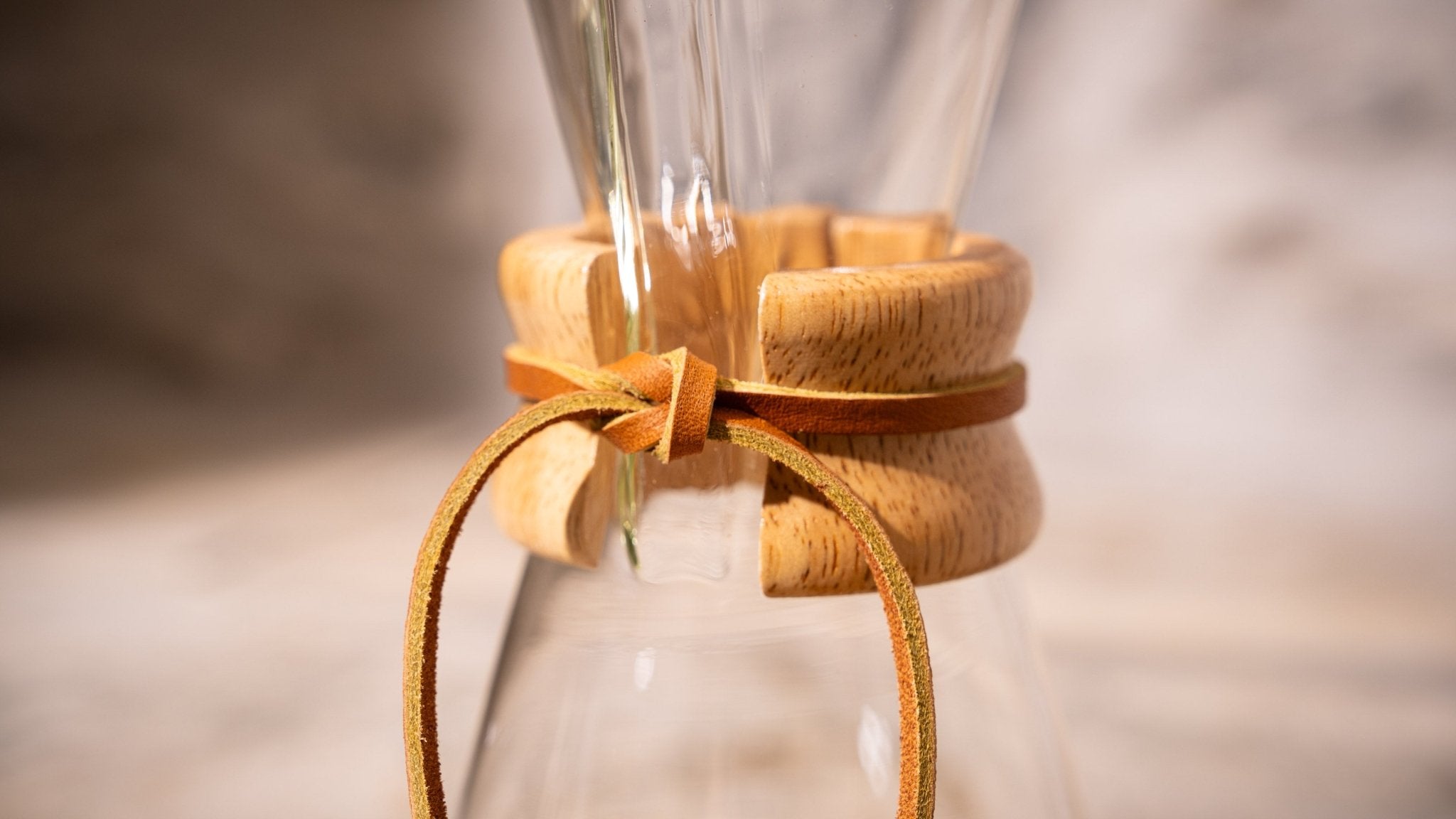 CHEMEX Woodneck Filterhalter - Karaffe - Quintacoira Coffee Shop