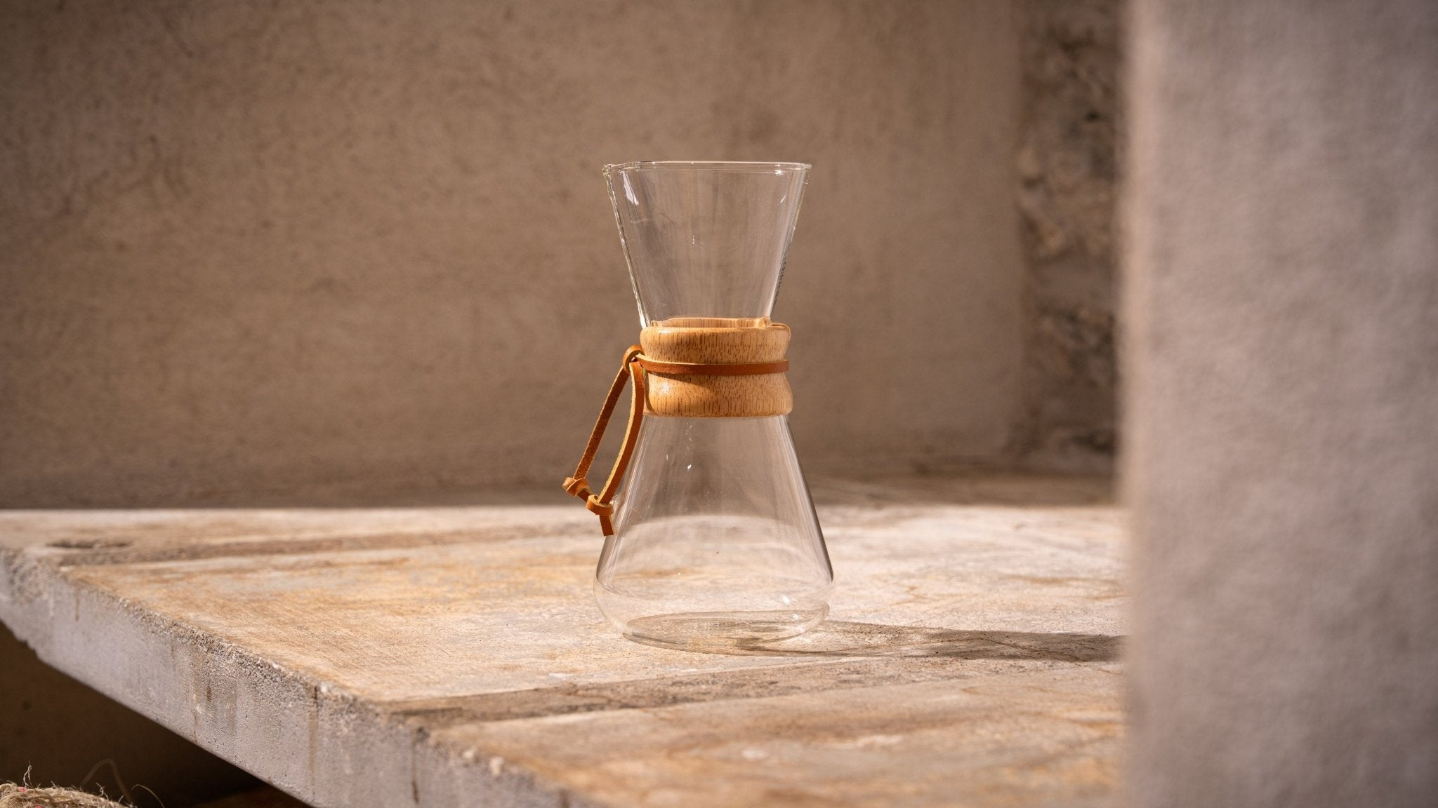 CHEMEX Woodneck Filterhalter - Karaffe - Quintacoira Coffee Shop