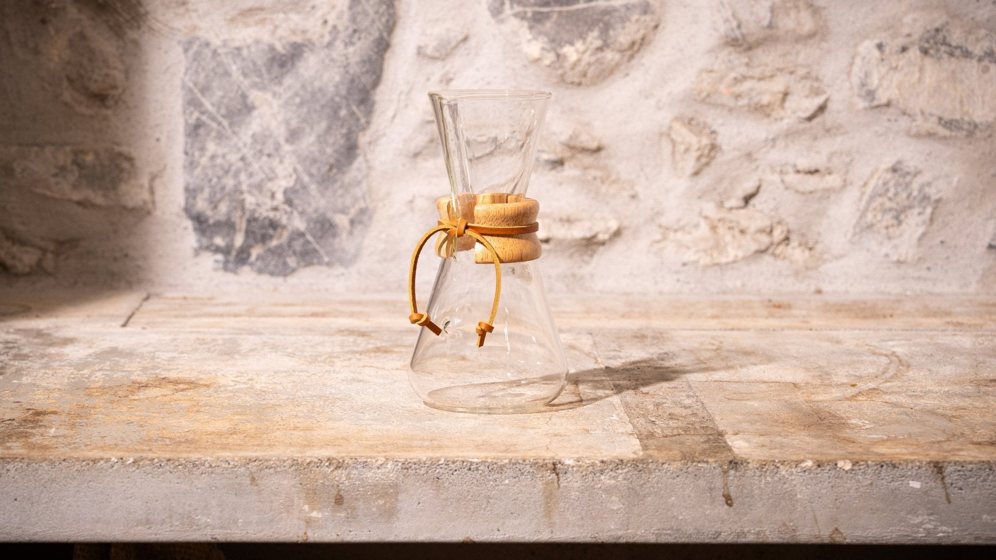 CHEMEX Woodneck Filterhalter - Karaffe - Quintacoira Coffee Shop