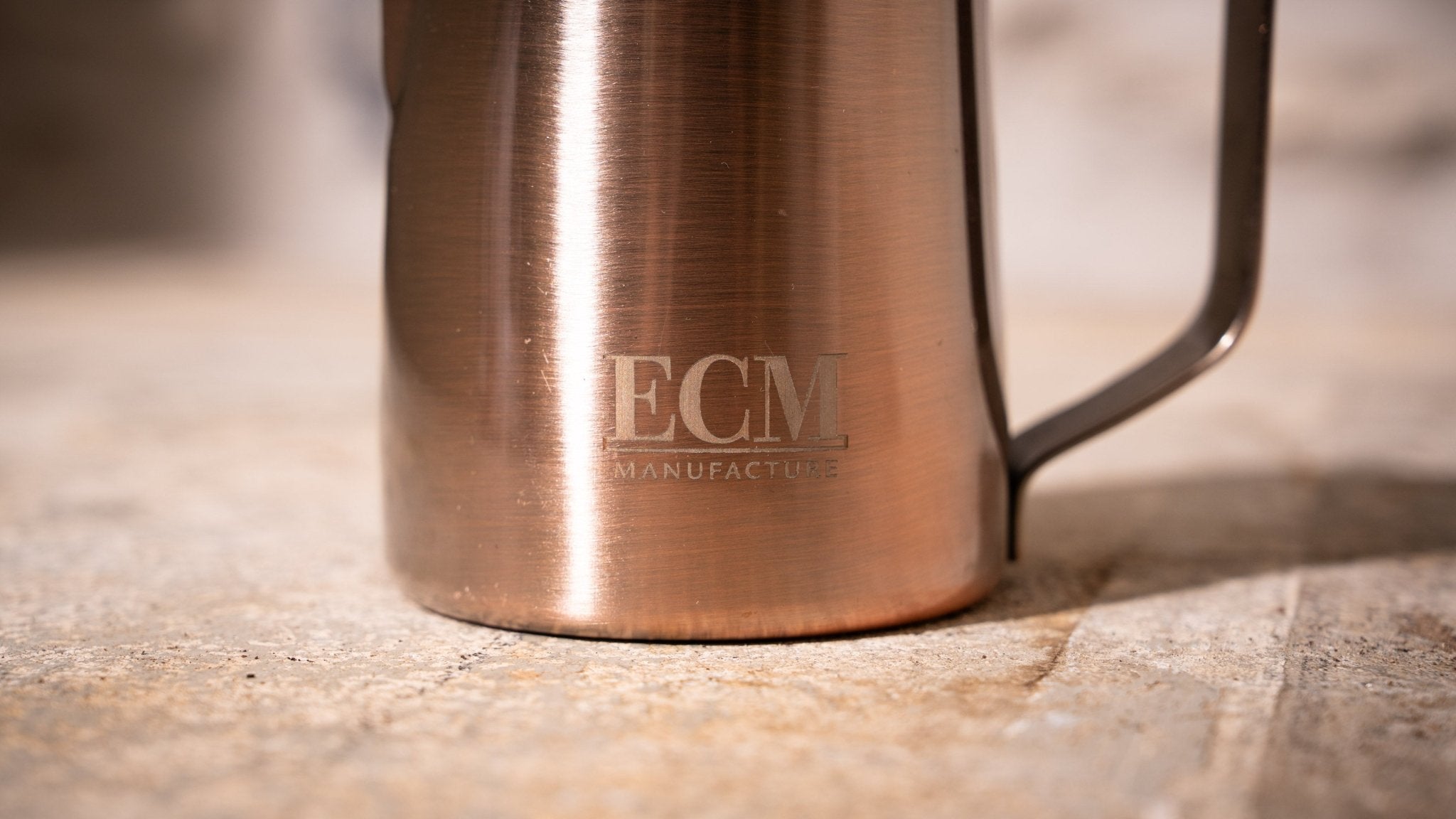 ECM Edelstahl Milchkanne - Quintacoira Coffee Shop