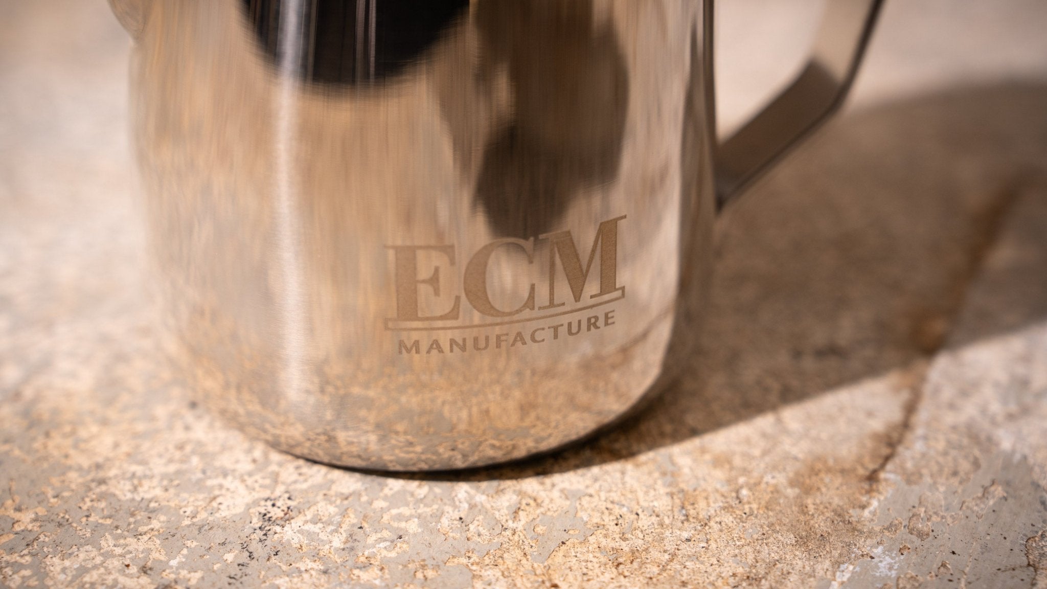 ECM Edelstahl Milchkanne - Quintacoira Coffee Shop