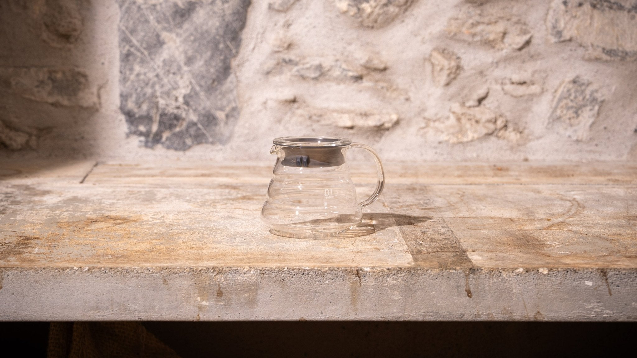 Hario V60 Glaskanne - Quintacoira Coffee Shop