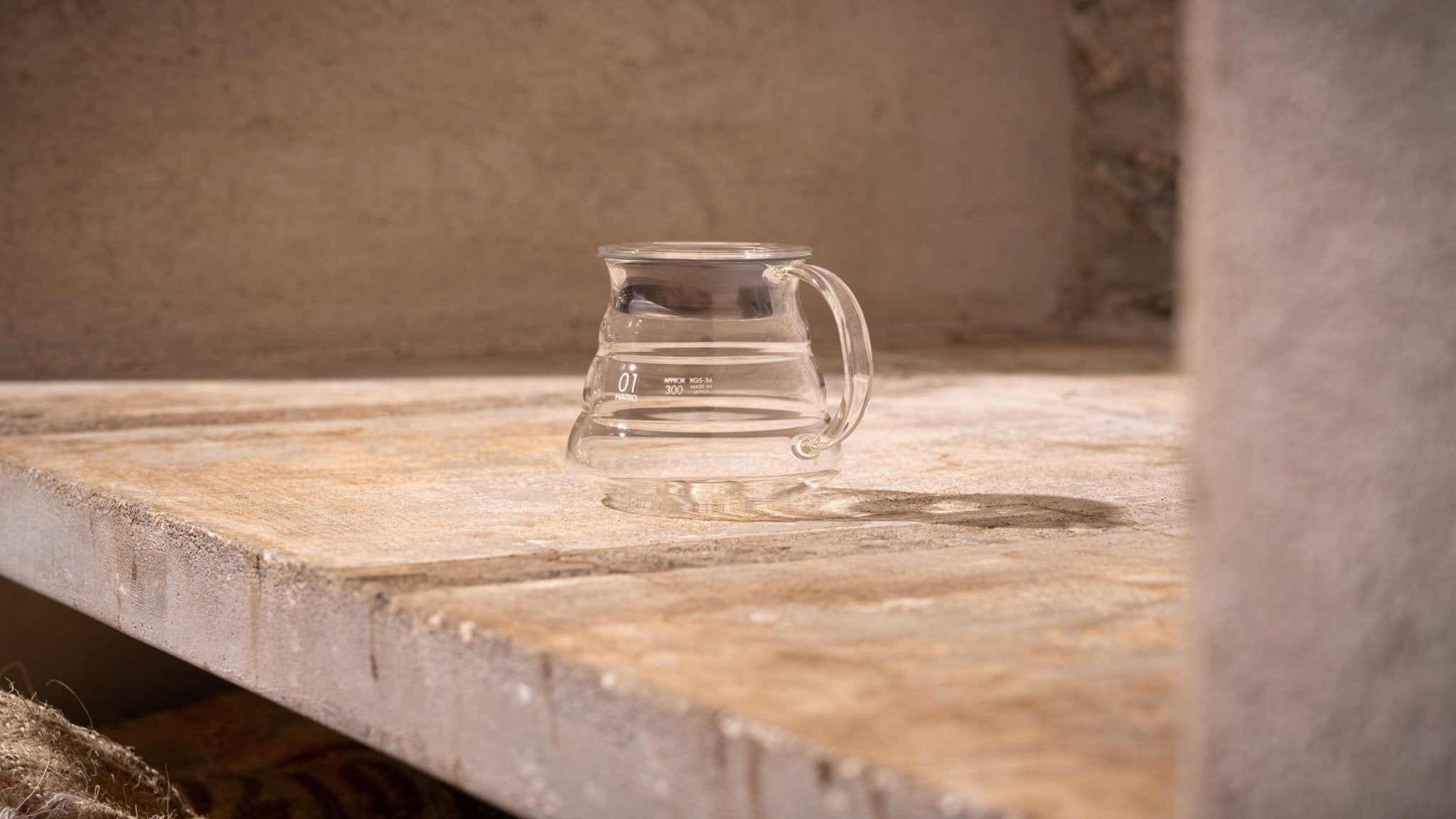 Hario V60 Glaskanne - Quintacoira Coffee Shop