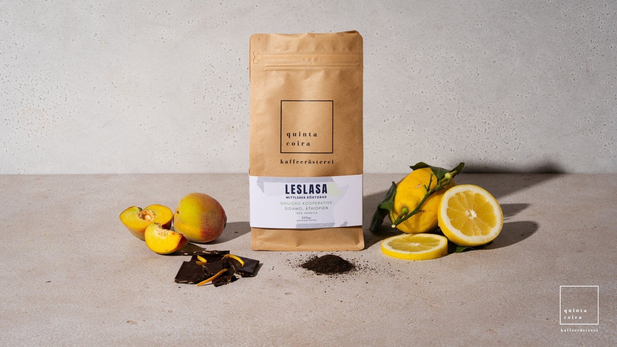 Leslasa washed - Single Origin Äthiopien - Quintacoira Coffee Shop