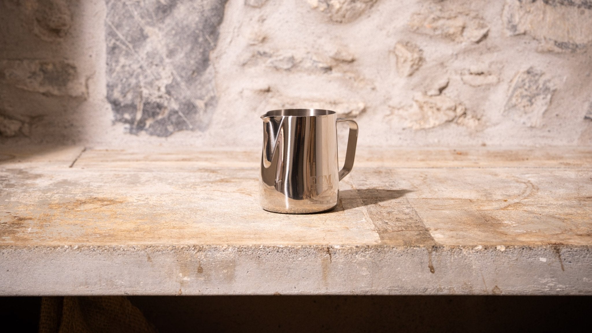 ECM Edelstahl Milchkanne - Quintacoira Coffee Shop