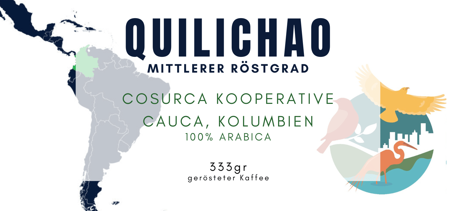 Quilichao washed - Single Origin Kolumbien - Quintacoira Coffee Shop